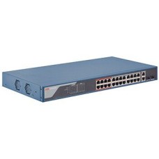 24 портовий POE комутатор Hikvision DS-3E1326P-EI