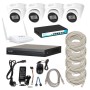 IP комплект відеоспостереження KIT-4IP4mp-Lux