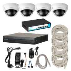 IP комплект відеоспостереження KIT-4IP2mp-Optima