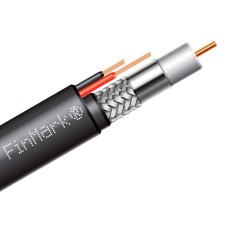 Абонентський коаксіальний кабель FinMark F690BVcu-2x0.75 POWER PVC