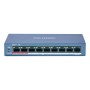 8-портовий POE-комутатор Hikvision DS-3E0109P-E/M(B)