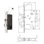 Автономний RFID замок SEVEN Lock SL-7735B