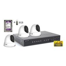 Комплект відеоспостереження BALTER KIT 2MP 3Dome