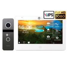 Комплект відеодомофона NeoLight MEZZO HD Black / Solo FHD