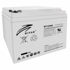 Акумуляторна батарея RITAR RT12260, 12V 26.0A