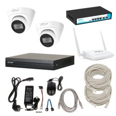 IP комплект відеоспостереження KIT-2IP4mp-Lux