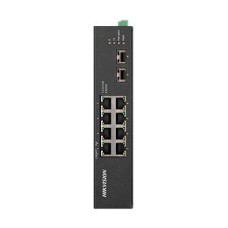 8-портовий некерований POE комутатор Hikvision DS-3T0510HP-E / HS