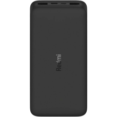 Повербанк Xiaomi Redmi Power Bank 20000 mAh 2xUSB QC 3.0 18 W PB200LZM Black (VXN4304GL)