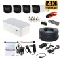 Комплект відеоспостереження 4K Dahua KIT4xUHD-out