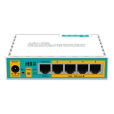 5-портовий маршрутизатор Mikrotik hEX PoE lite RB750UPr2