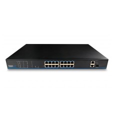 16-портовий PoE комутатор UTEPO UTP1-SW1602TS-POE