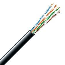 Кабель UTP мідь вуличний ЗЗКМ Cat. 5e U/UTP PE 4х2х24 AWG