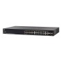 24-портовий PoE комутатор Cisco SF550X-24P Stackable