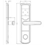 Автономний RFID замок SEVEN Lock SL-7731