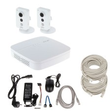 IP комплект відеоспостереження Dahua IP-KIT2x3MPX-IN