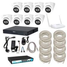 IP комплект відеоспостереження KIT-8IP4mp-Lux