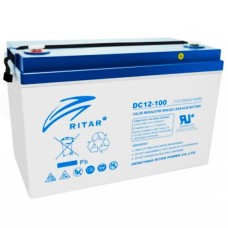 Акумуляторна батарея RITAR DC12-100, 12V 100.0Ah